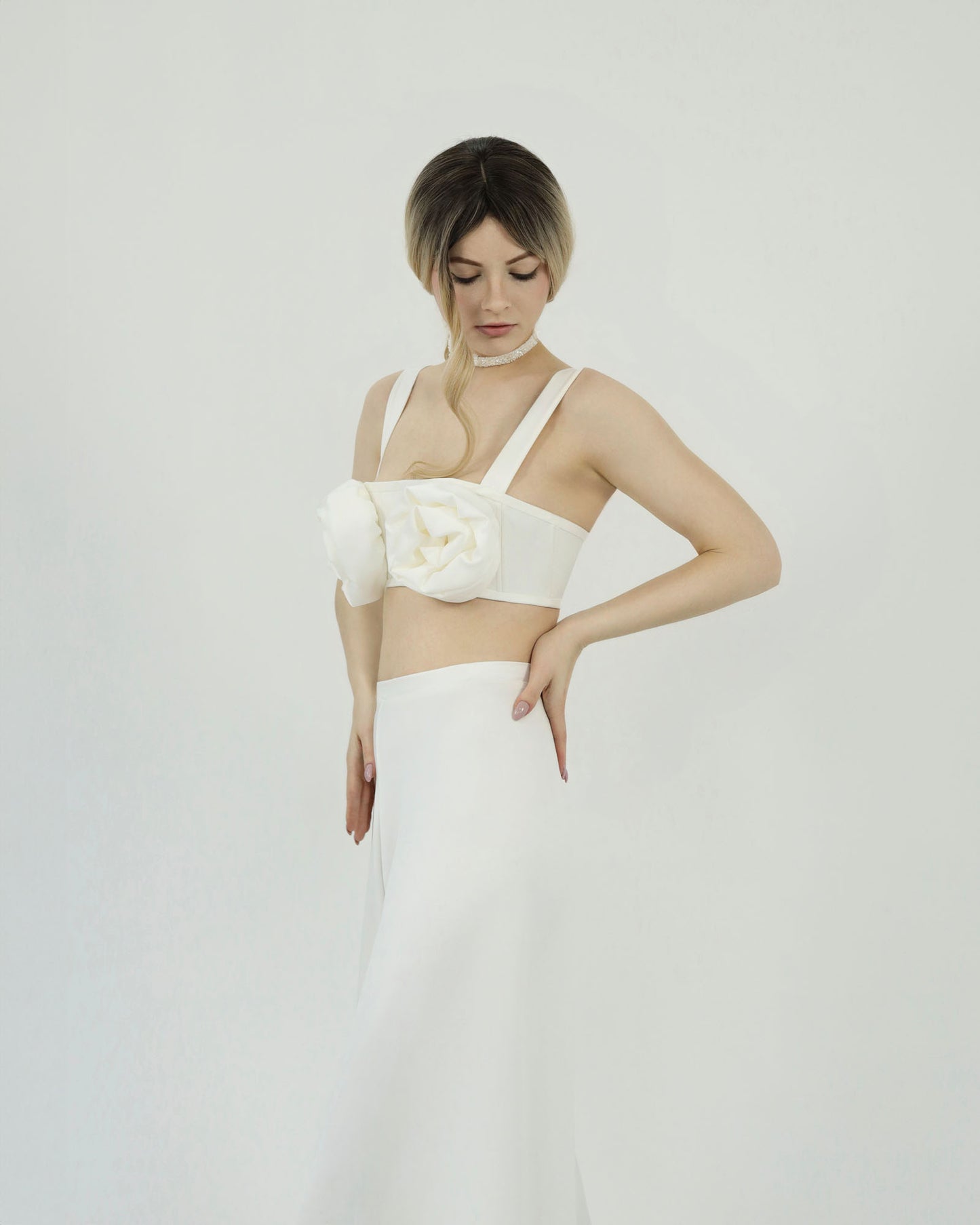 Gorset Wedding Mini Flower Flattening