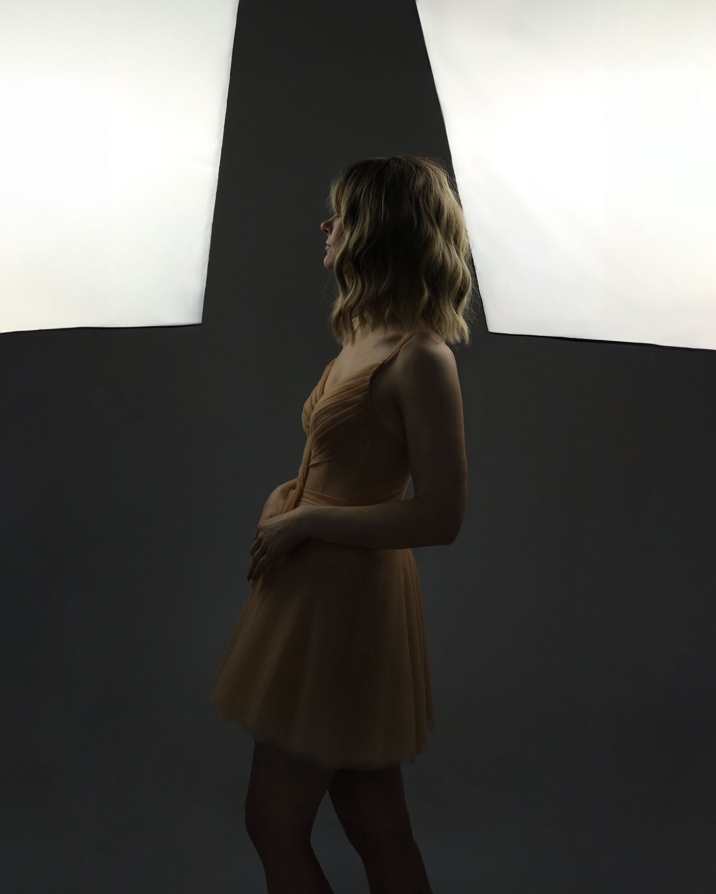Suknia Mini Gold The Force Awakens Dress