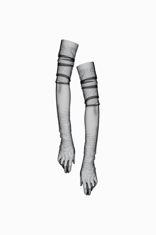 Mesh Extra Long Gloves