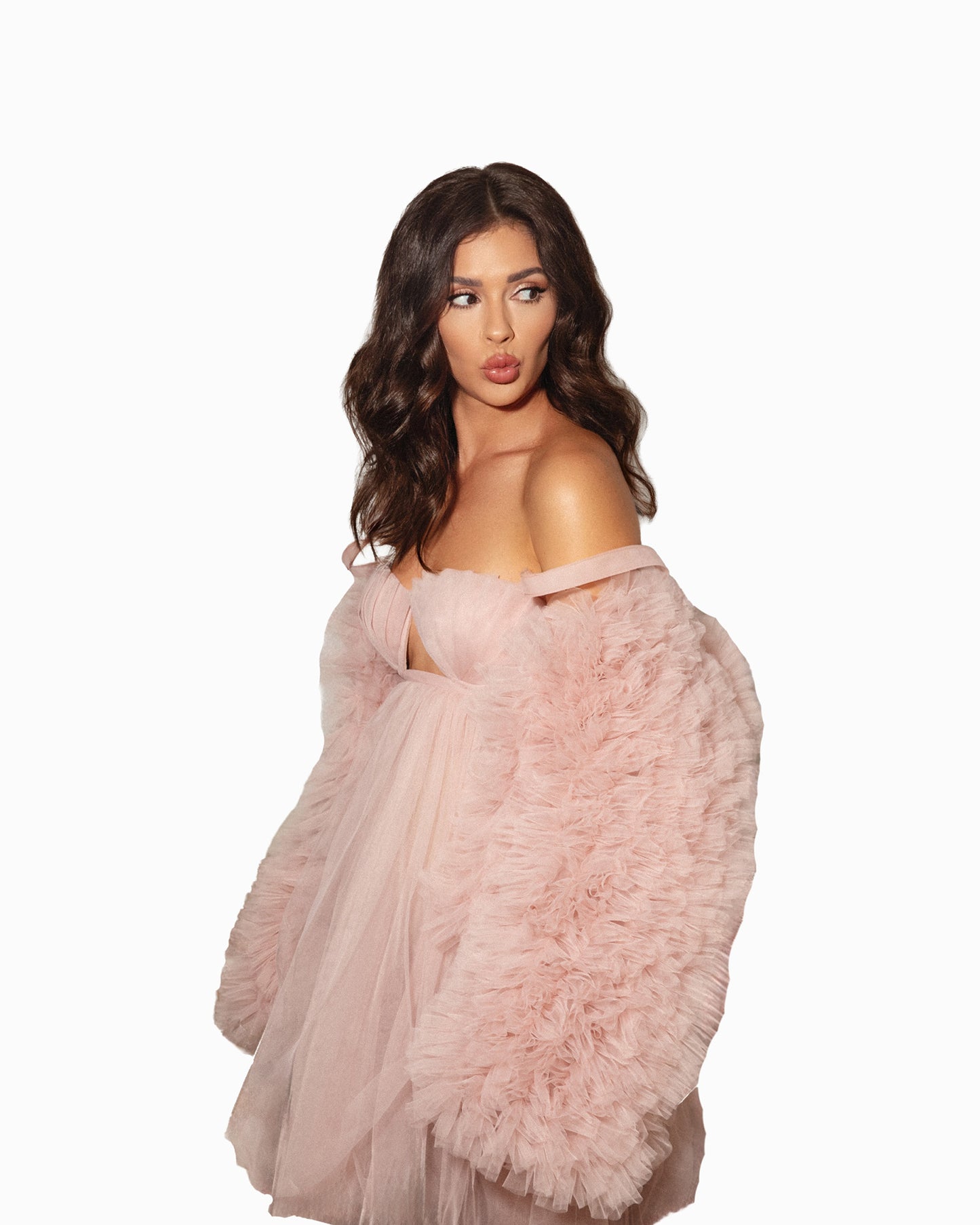 Sukienka Mini Soft Petal Whisper Dress